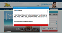Desktop Screenshot of cudnewakacje.pl